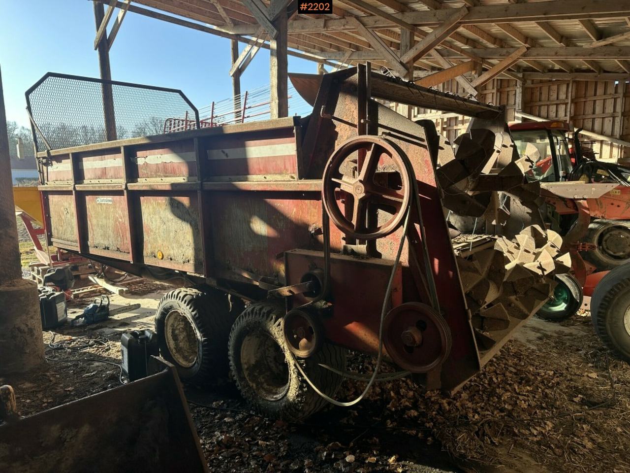 Manure spreader JF ST70 - Mestverspreider: afbeelding 4 Manure spreader JF ST70 - Mestverspreider: afbeelding 4