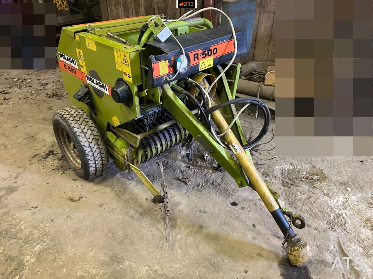 Mini baler Wolagri R500 with 2 separate wrappers - Hooi-/ Voedermachine: afbeelding 1 Mini baler Wolagri R500 with 2 separate wrappers - Hooi-/ Voedermachine: afbeelding 1