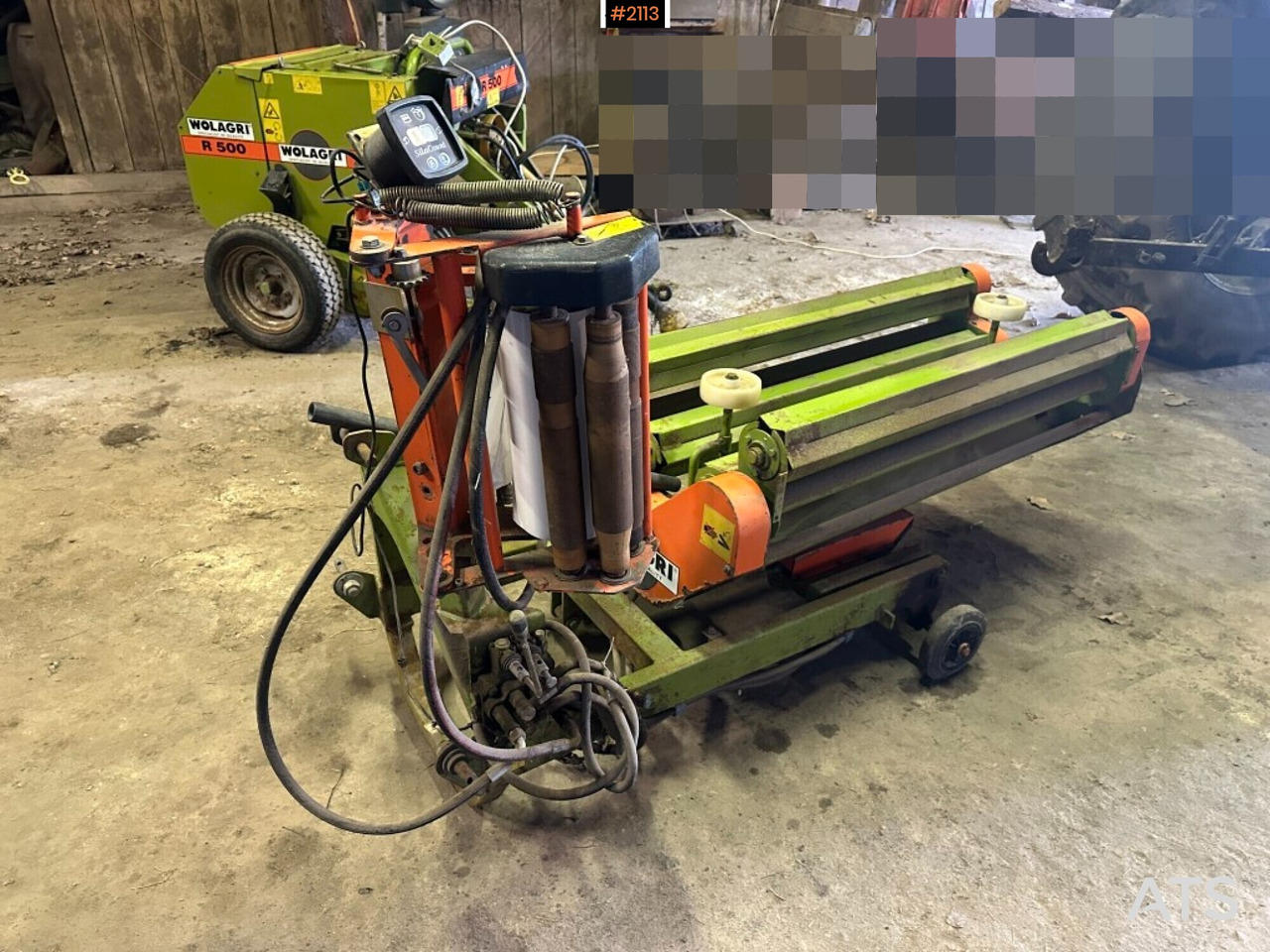 Mini baler Wolagri R500 with 2 separate wrappers - Hooi-/ Voedermachine: afbeelding 3 Mini baler Wolagri R500 with 2 separate wrappers - Hooi-/ Voedermachine: afbeelding 3