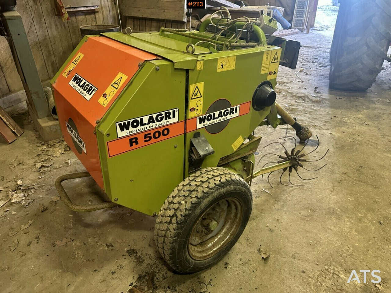 Mini baler Wolagri R500 with 2 separate wrappers - Hooi-/ Voedermachine: afbeelding 2 Mini baler Wolagri R500 with 2 separate wrappers - Hooi-/ Voedermachine: afbeelding 2