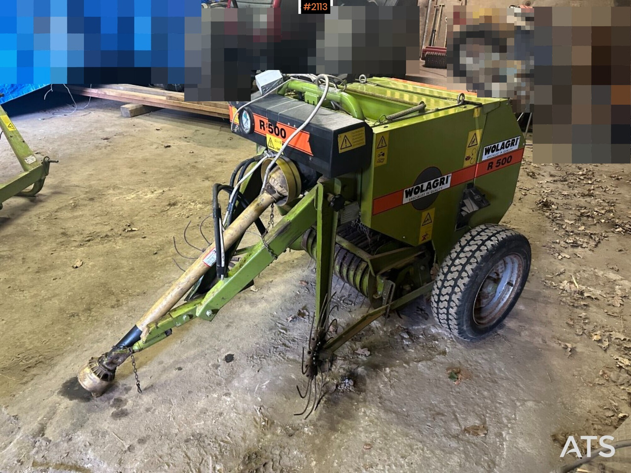 Mini baler Wolagri R500 with 2 separate wrappers - Hooi-/ Voedermachine: afbeelding 5 Mini baler Wolagri R500 with 2 separate wrappers - Hooi-/ Voedermachine: afbeelding 5