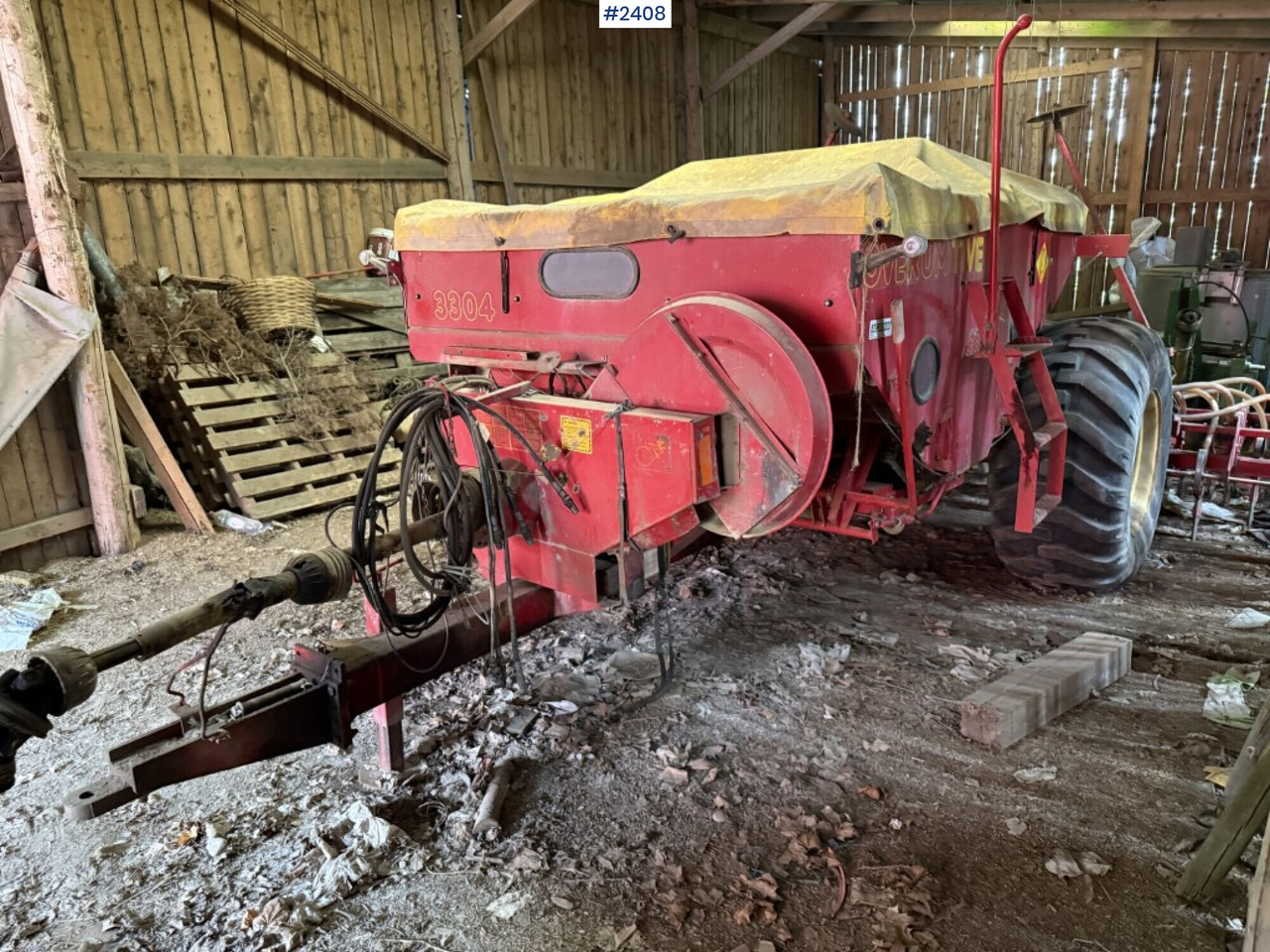 Seeder, Överum Tive 3304 - Hooi-/ Voedermachine: afbeelding 1 Seeder, Överum Tive 3304 - Hooi-/ Voedermachine: afbeelding 1
