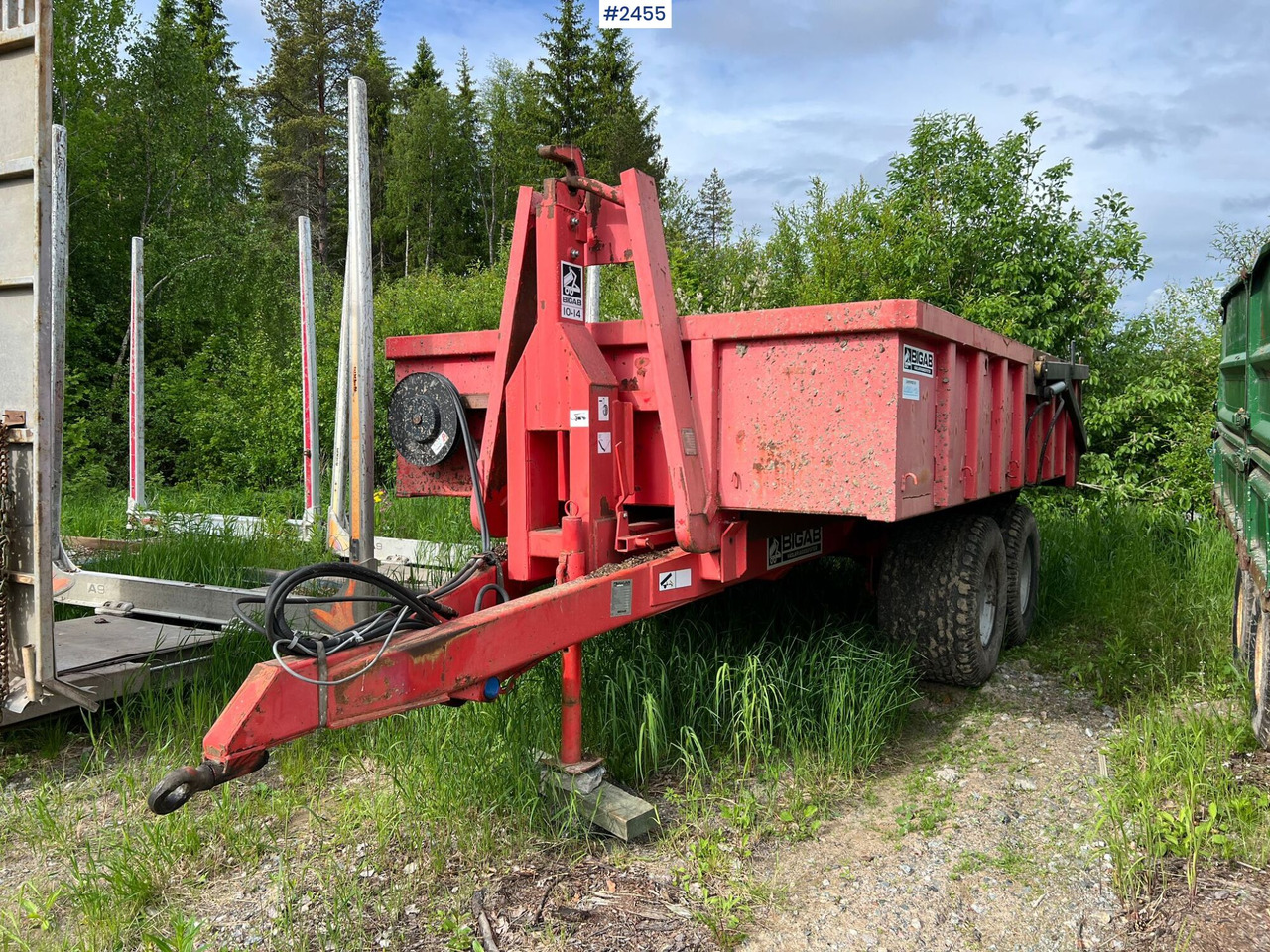 Swap body trailer BIGAB 10-14 - Haakarm/ Portaalarm aanhanger: afbeelding 1 Swap body trailer BIGAB 10-14 - Haakarm/ Portaalarm aanhanger: afbeelding 1