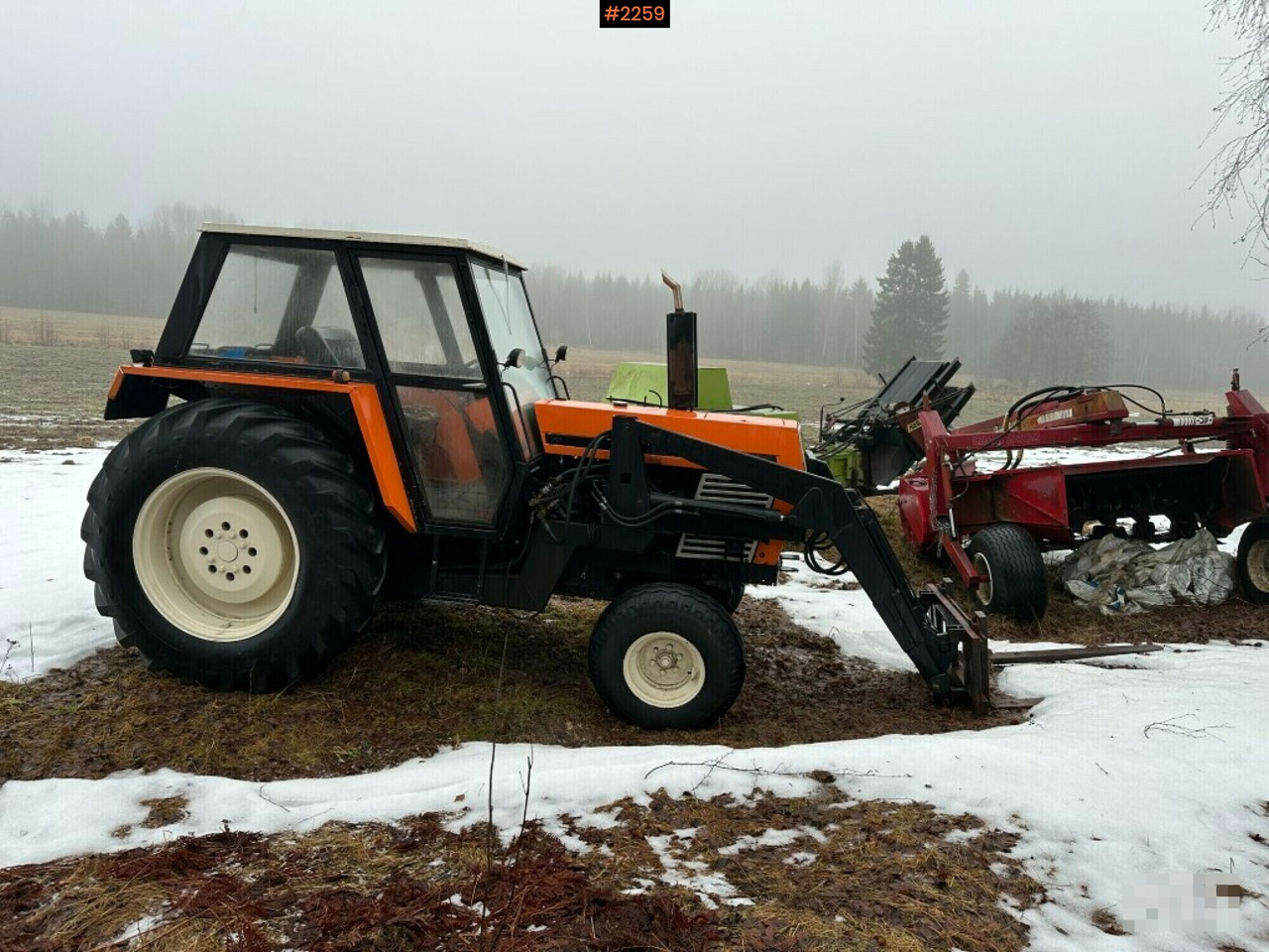 Leasing  Tractor Ursus C385 Deluxe! with loader and implements Tractor Ursus C385 Deluxe! with loader and implements: afbeelding 6