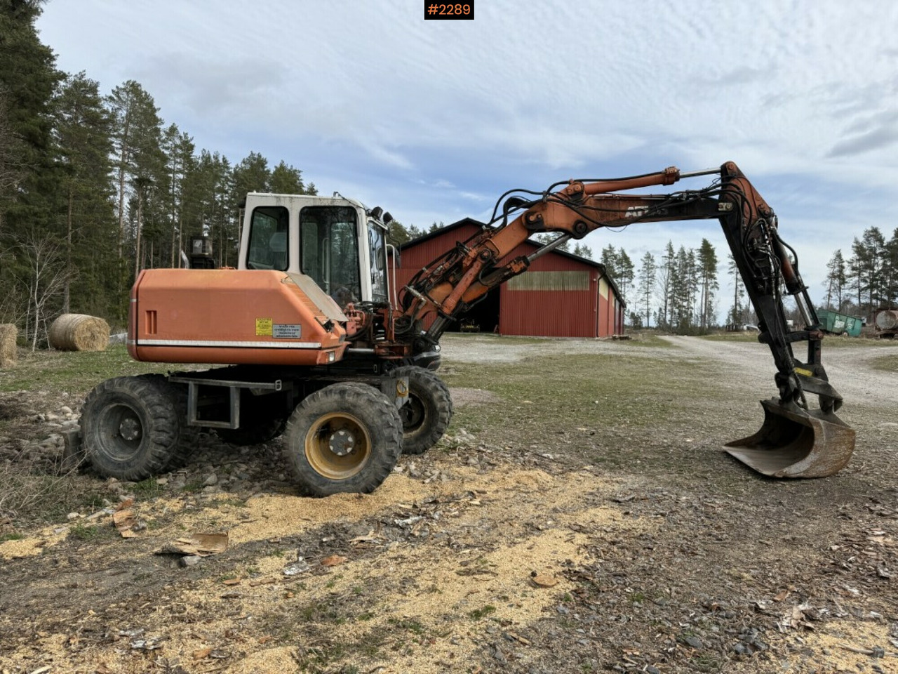 Wheeled excavator Atlas 1004 with attachments - Mobiele graafmachine: afbeelding 2 Wheeled excavator Atlas 1004 with attachments - Mobiele graafmachine: afbeelding 2