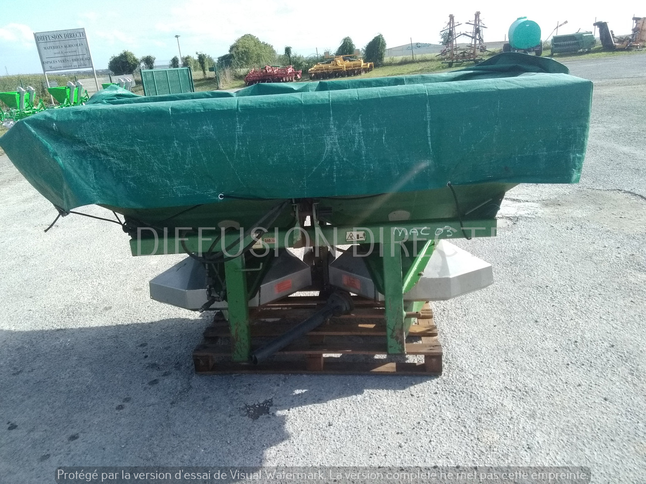 AMAZONE DISTRIBUTEUR D'ENGRAIS ZA-M COMPACT - Kunstmeststrooier: afbeelding 2 AMAZONE DISTRIBUTEUR D'ENGRAIS ZA-M COMPACT - Kunstmeststrooier: afbeelding 2