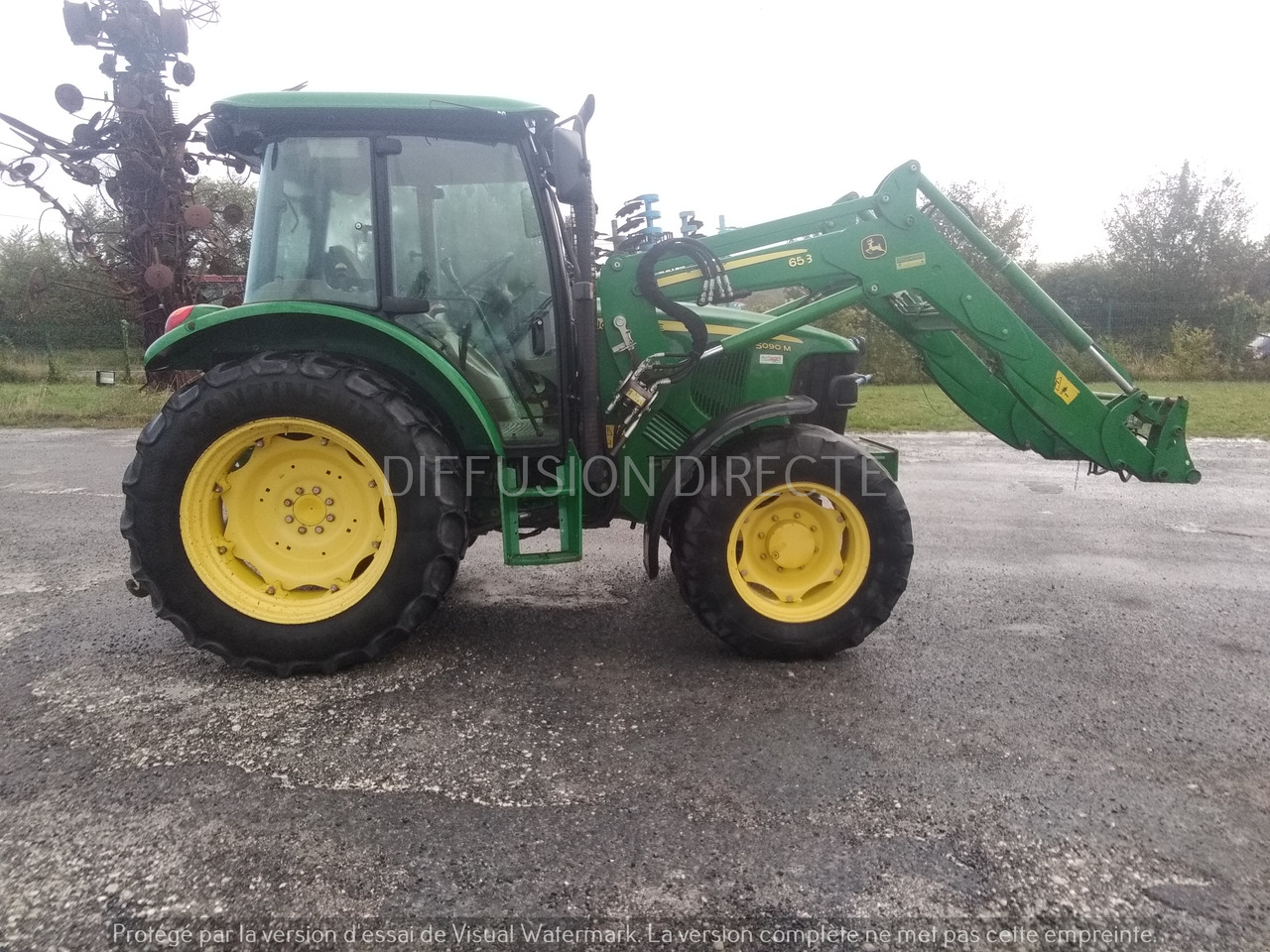 JOHN DEERE TRACTEUR AGRICOLE 5090 M - Tractor: afbeelding 2 JOHN DEERE TRACTEUR AGRICOLE 5090 M - Tractor: afbeelding 2