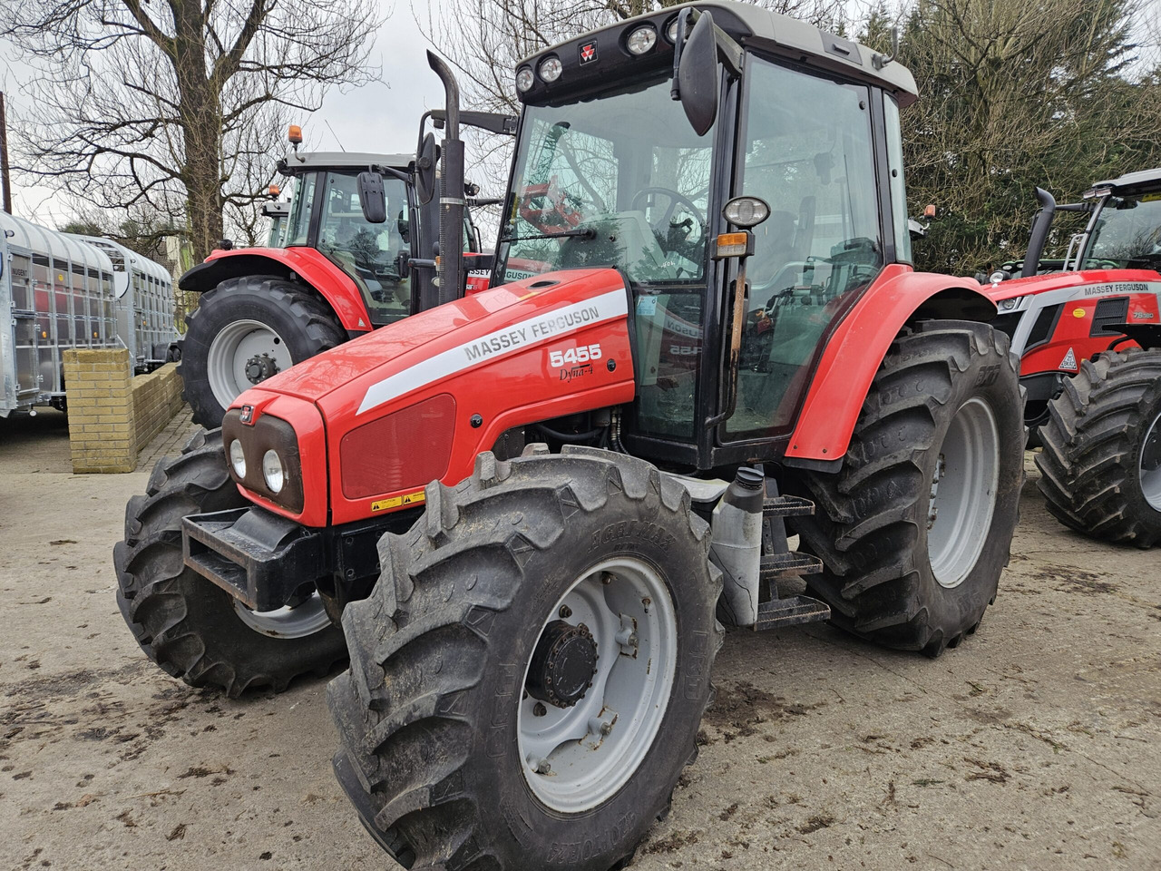 2007 MF 5455, 520R38 Wide Wheels - Tractor: afbeelding 2 2007 MF 5455, 520R38 Wide Wheels - Tractor: afbeelding 2