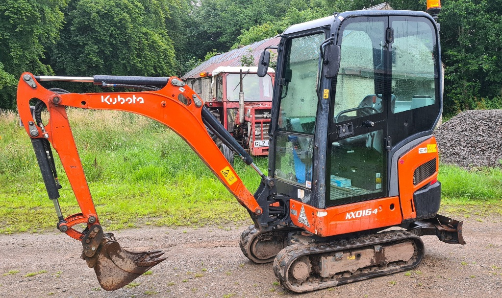 2016 Kubota KX016-4 Mini Digger, only 1550 hours - Minigraafmachine: afbeelding 1 2016 Kubota KX016-4 Mini Digger, only 1550 hours - Minigraafmachine: afbeelding 1