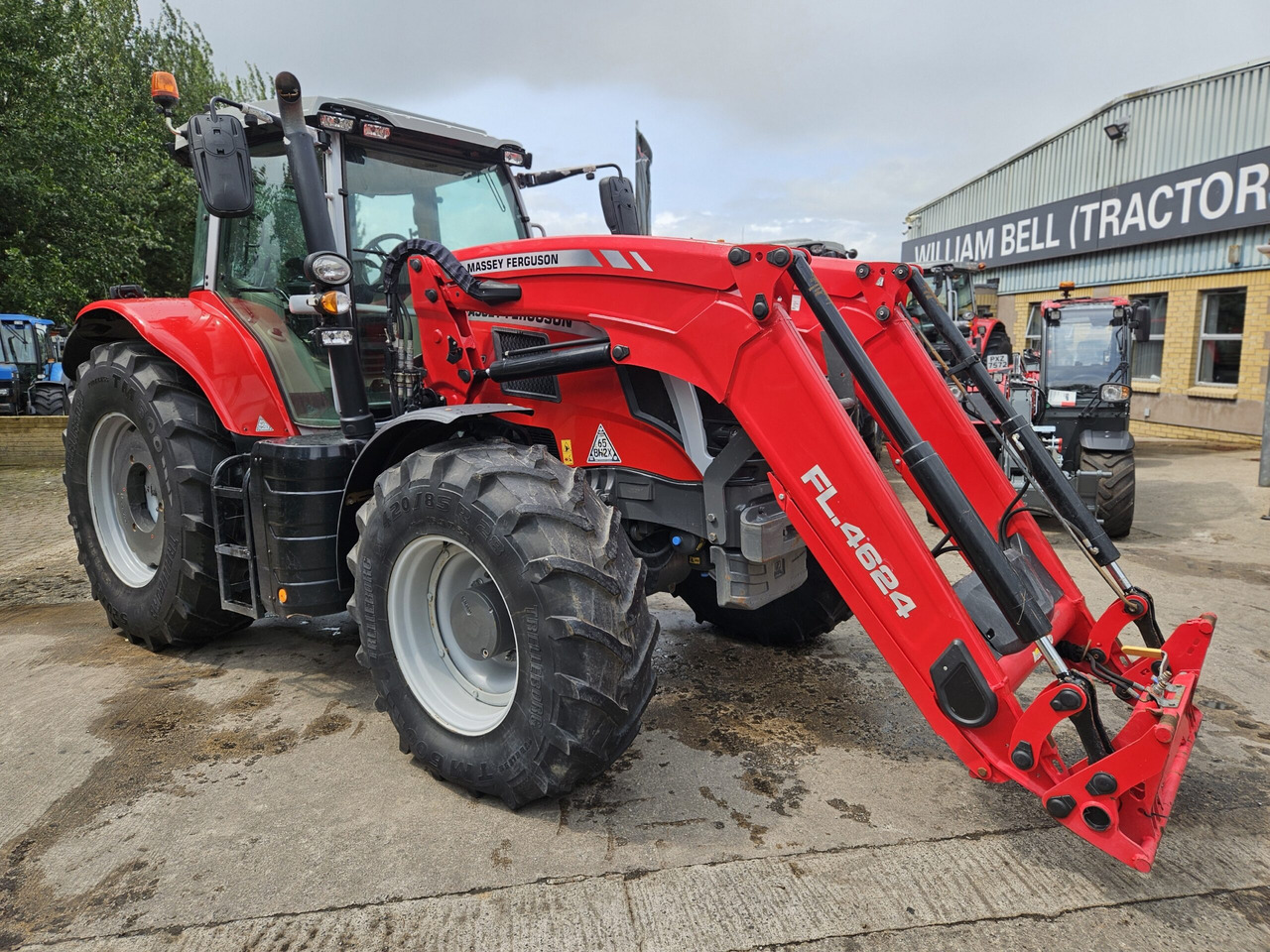 2022 MF 7S.180 C/w front loader - Tractor: afbeelding 1 2022 MF 7S.180 C/w front loader - Tractor: afbeelding 1
