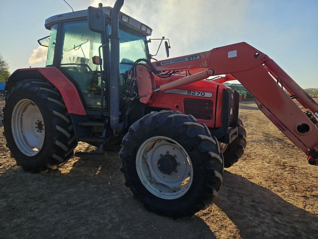 MF 6270 with front loader, under 6000 hours - Tractor: afbeelding 2 MF 6270 with front loader, under 6000 hours - Tractor: afbeelding 2