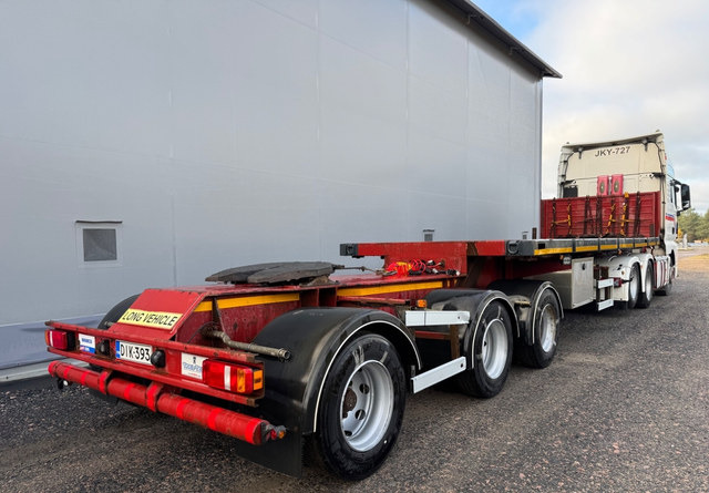 GT-Trailer 3-akselinen paripyörä B-linkki - Vlakke/ Open oplegger: afbeelding 5 GT-Trailer 3-akselinen paripyörä B-linkki - Vlakke/ Open oplegger: afbeelding 5