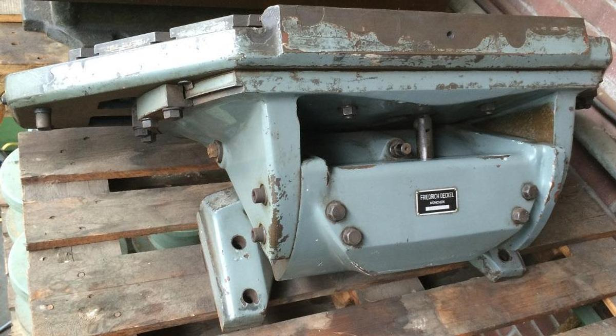 Dreh-, Schwenk- u. Kipptisch DECKEL - Freesmachine: afbeelding 2 Dreh-, Schwenk- u. Kipptisch DECKEL - Freesmachine: afbeelding 2