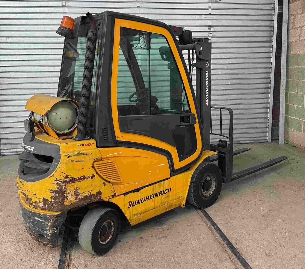 Gabelstapler JUNGHEINRICH, mit Gasantrieb - LPG heftruck: afbeelding 4 Gabelstapler JUNGHEINRICH, mit Gasantrieb - LPG heftruck: afbeelding 4