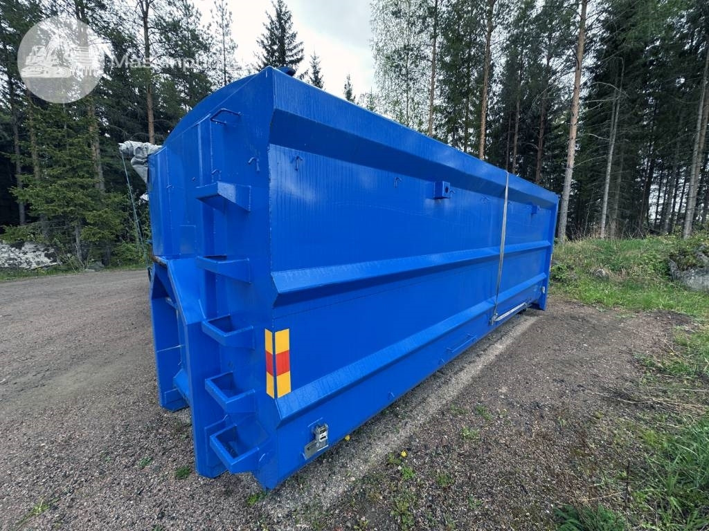 Dinacon 2 stycken 30 m3 Lastväxlarflak med rulltäc - Haakarm container: afbeelding 1 Dinacon 2 stycken 30 m3 Lastväxlarflak med rulltäc - Haakarm container: afbeelding 1