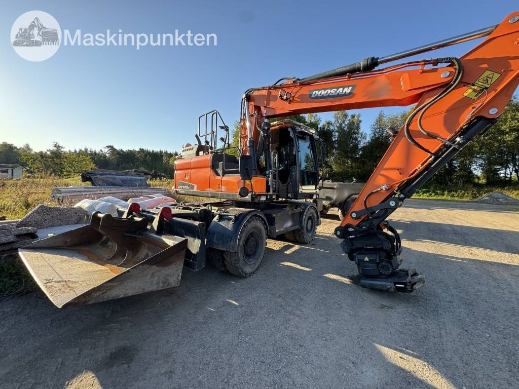Doosan DX 170 W-5 + Tippvagn + Redskap - Mobiele graafmachine: afbeelding 5 Doosan DX 170 W-5 + Tippvagn + Redskap - Mobiele graafmachine: afbeelding 5