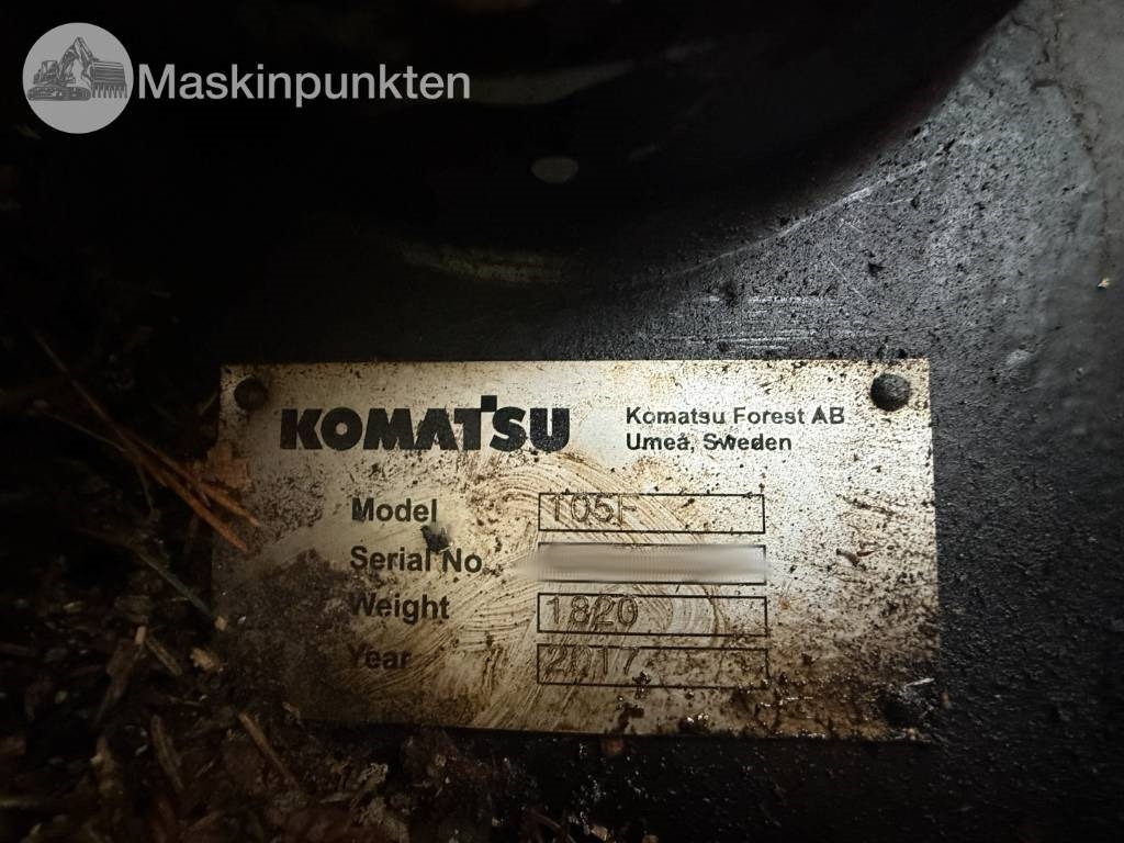 Forwarder Komatsu 835: afbeelding 31