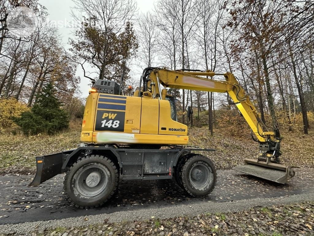 Komatsu PW 148-11 med vagn och redskap - Mobiele graafmachine: afbeelding 5 Komatsu PW 148-11 med vagn och redskap - Mobiele graafmachine: afbeelding 5