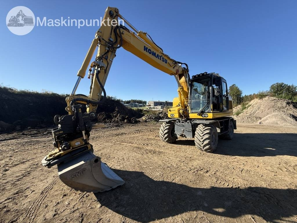 Komatsu PW 160 - Mobiele graafmachine: afbeelding 1 Komatsu PW 160 - Mobiele graafmachine: afbeelding 1