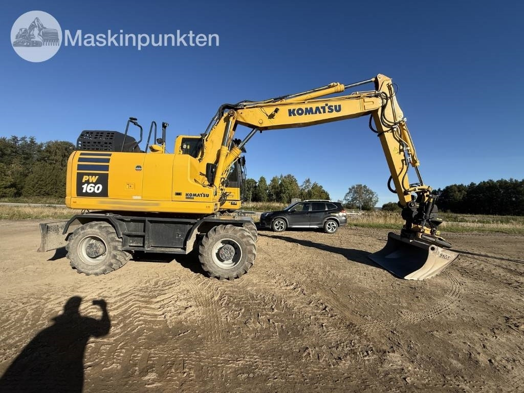 Komatsu PW 160 - Mobiele graafmachine: afbeelding 4 Komatsu PW 160 - Mobiele graafmachine: afbeelding 4