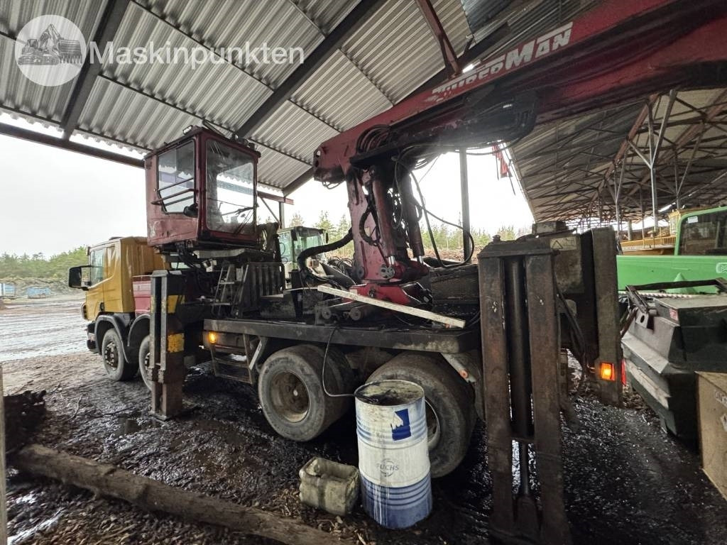 Scania P 124 G med Timberman - Houttransport: afbeelding 2 Scania P 124 G med Timberman - Houttransport: afbeelding 2