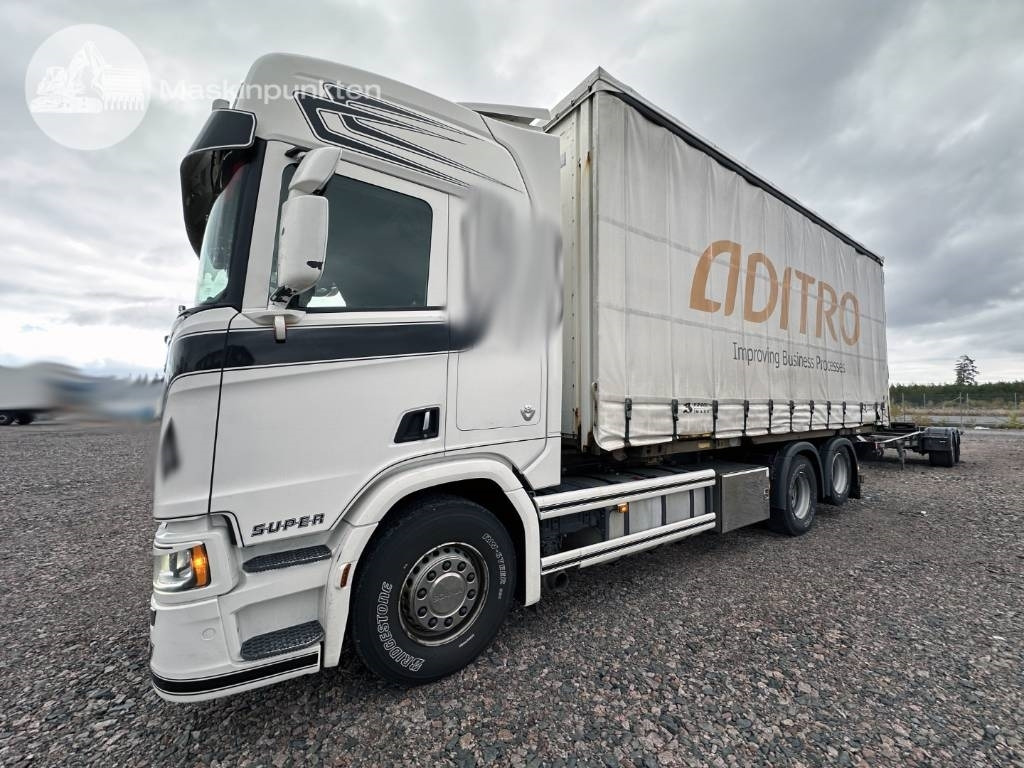 Scania R 580 - Containertransporter/ Wissellaadbak vrachtwagen: afbeelding 2 Scania R 580 - Containertransporter/ Wissellaadbak vrachtwagen: afbeelding 2