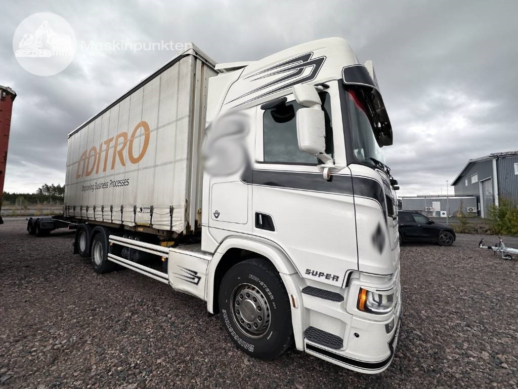 Scania R 580 - Containertransporter/ Wissellaadbak vrachtwagen: afbeelding 3 Scania R 580 - Containertransporter/ Wissellaadbak vrachtwagen: afbeelding 3