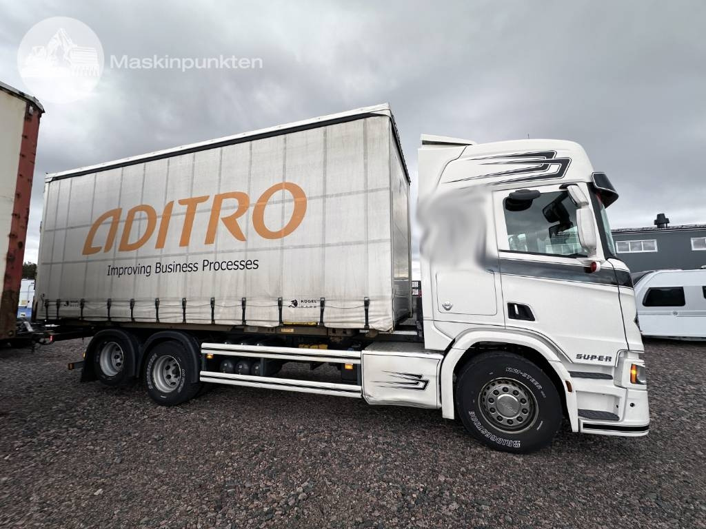 Scania R 580 - Containertransporter/ Wissellaadbak vrachtwagen: afbeelding 1 Scania R 580 - Containertransporter/ Wissellaadbak vrachtwagen: afbeelding 1