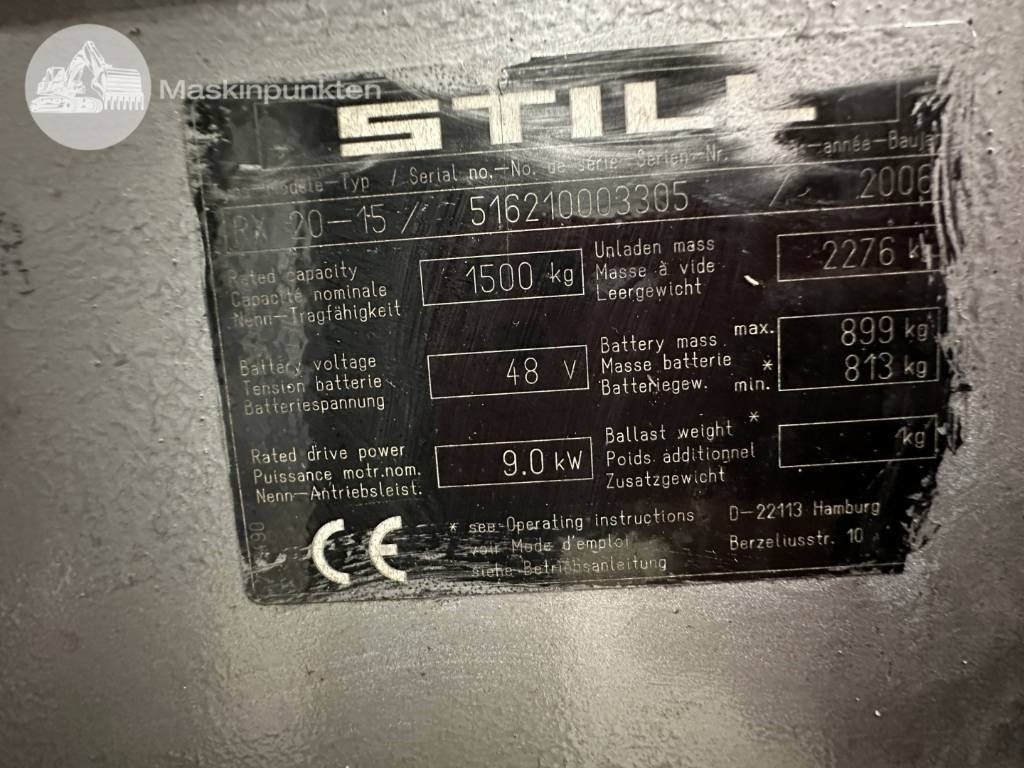 Elektrische heftruck Still RX20-15: afbeelding 18