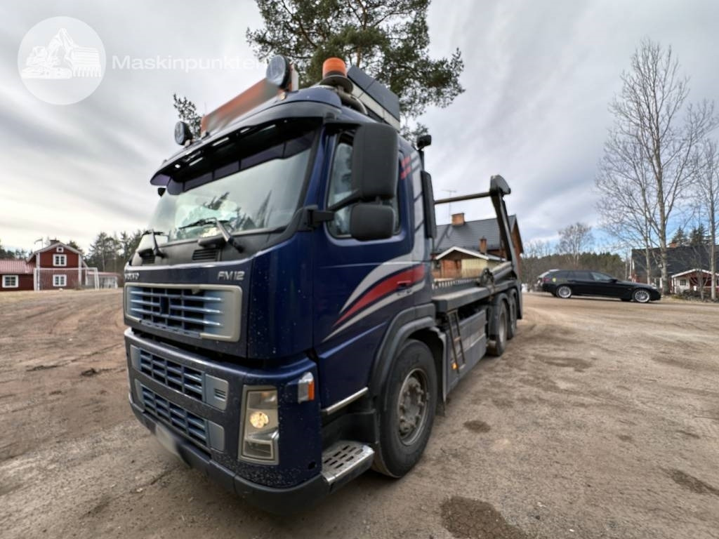 Volvo FM 12 420 LAXO Liftdumper + lastväxlare + flak - Portaalarmsysteem vrachtwagen: afbeelding 1 Volvo FM 12 420 LAXO Liftdumper + lastväxlare + flak - Portaalarmsysteem vrachtwagen: afbeelding 1
