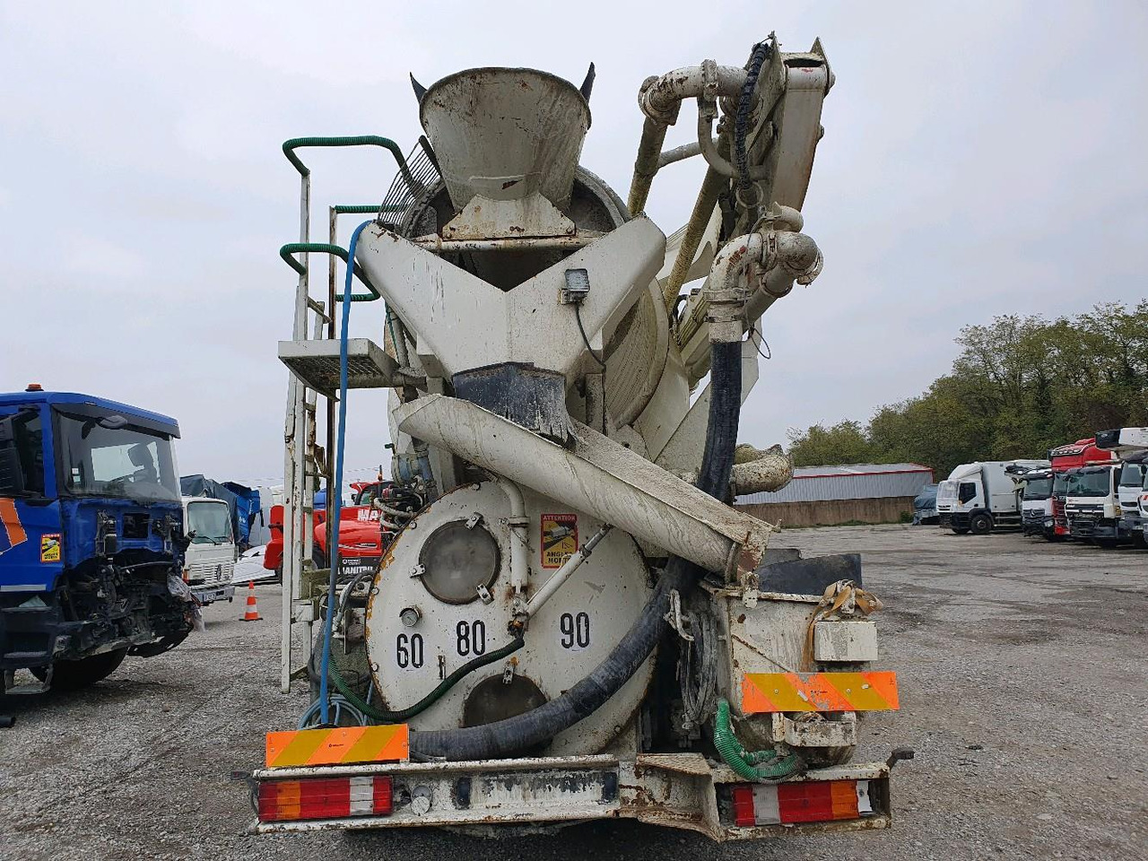 MERCEDES ACTROS 3236 MALAX PUTZMEISTER - Betonmixer: afbeelding 5 MERCEDES ACTROS 3236 MALAX PUTZMEISTER - Betonmixer: afbeelding 5