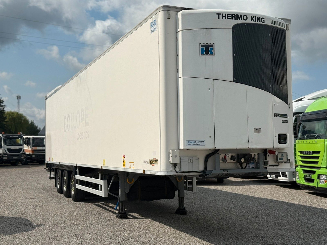 Chereau THERMO KING SLXe DIESEL/ELECTRIC SAF - Koelwagen oplegger: afbeelding 1 Chereau THERMO KING SLXe DIESEL/ELECTRIC SAF - Koelwagen oplegger: afbeelding 1