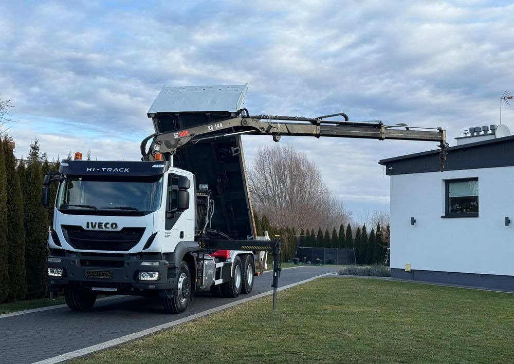 Iveco TRAKKER 450 6X4 PODWÓJNA HYDRO-BURTA HIAB 104 - Kipper vrachtwagen: afbeelding 1 Iveco TRAKKER 450 6X4 PODWÓJNA HYDRO-BURTA HIAB 104 - Kipper vrachtwagen: afbeelding 1