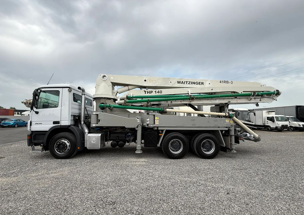 Mercedes-Benz ACTROS 2636 6X4 36 M WAITZINGER - Betonpomp: afbeelding 4 Mercedes-Benz ACTROS 2636 6X4 36 M WAITZINGER - Betonpomp: afbeelding 4