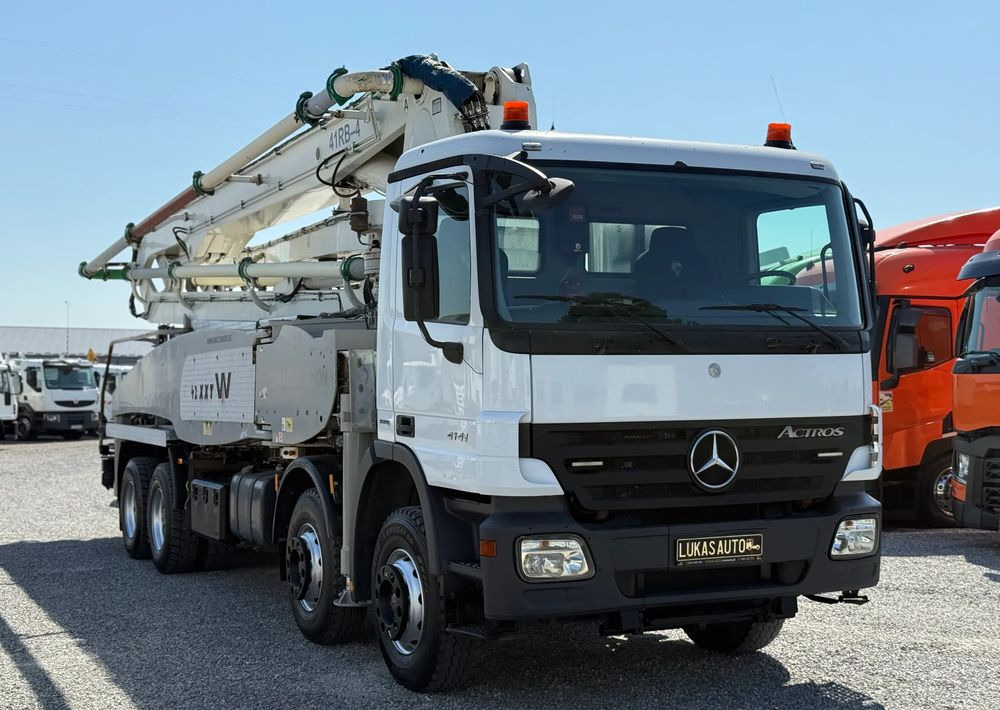 Mercedes-Benz ACTROS 4141 8X4 42 M GOTOWA DO PRACY - Betonpomp: afbeelding 3 Mercedes-Benz ACTROS 4141 8X4 42 M GOTOWA DO PRACY - Betonpomp: afbeelding 3