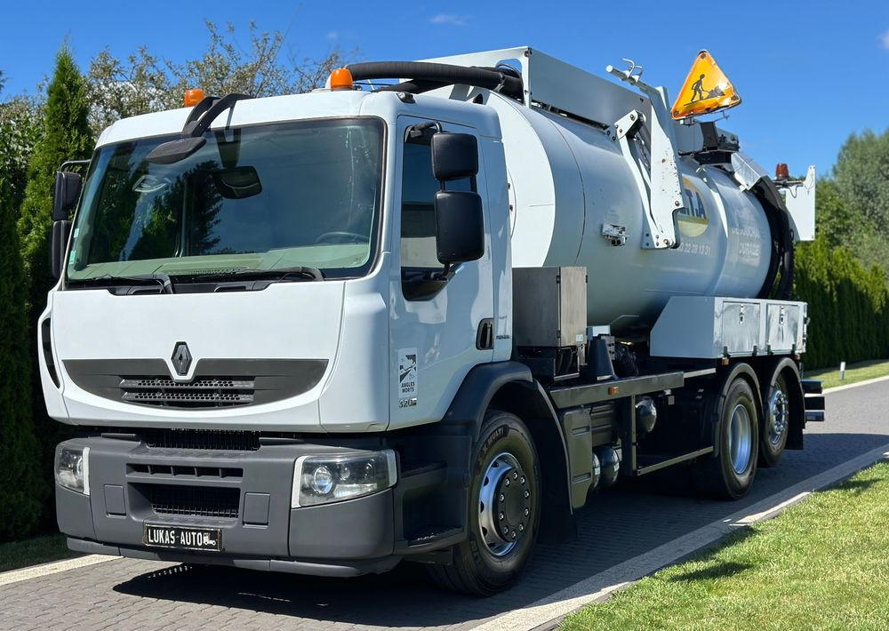 Renault PREMIUM 320 WUKO 6X2 RIVARD 14m3 - Vacuümwagen: afbeelding 1 Renault PREMIUM 320 WUKO 6X2 RIVARD 14m3 - Vacuümwagen: afbeelding 1