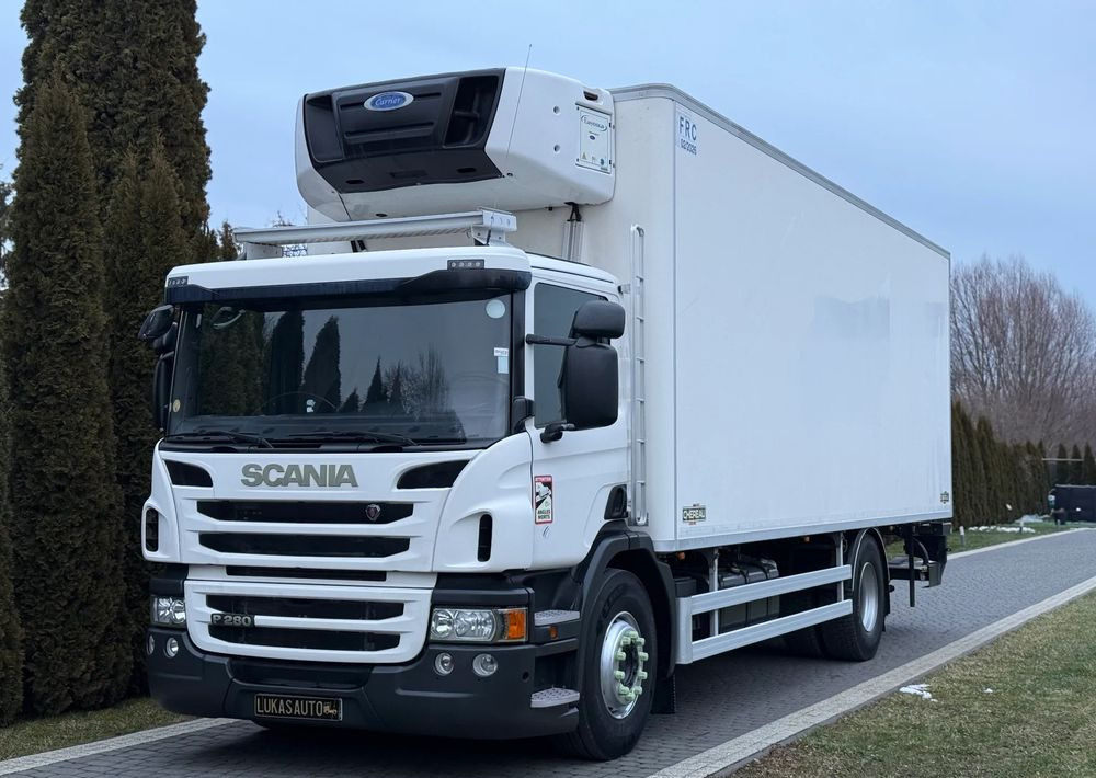 Scania P 280 CHEREAU CARRIER HAKÓWKA - Koelwagen vrachtwagen: afbeelding 1 Scania P 280 CHEREAU CARRIER HAKÓWKA - Koelwagen vrachtwagen: afbeelding 1