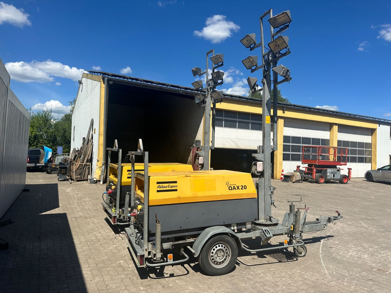 Atlas Copco QAX20 Generator / Lichtgiraffe / TÜV 02/2026 - Industrie generator: afbeelding 3 Atlas Copco QAX20 Generator / Lichtgiraffe / TÜV 02/2026 - Industrie generator: afbeelding 3
