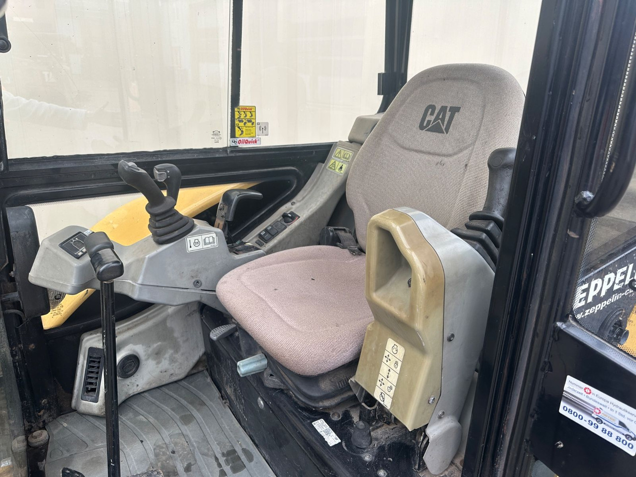 Minigraafmachine CAT 302.5C / OilQuick OQ40 / Deutsche Maschine: afbeelding 14