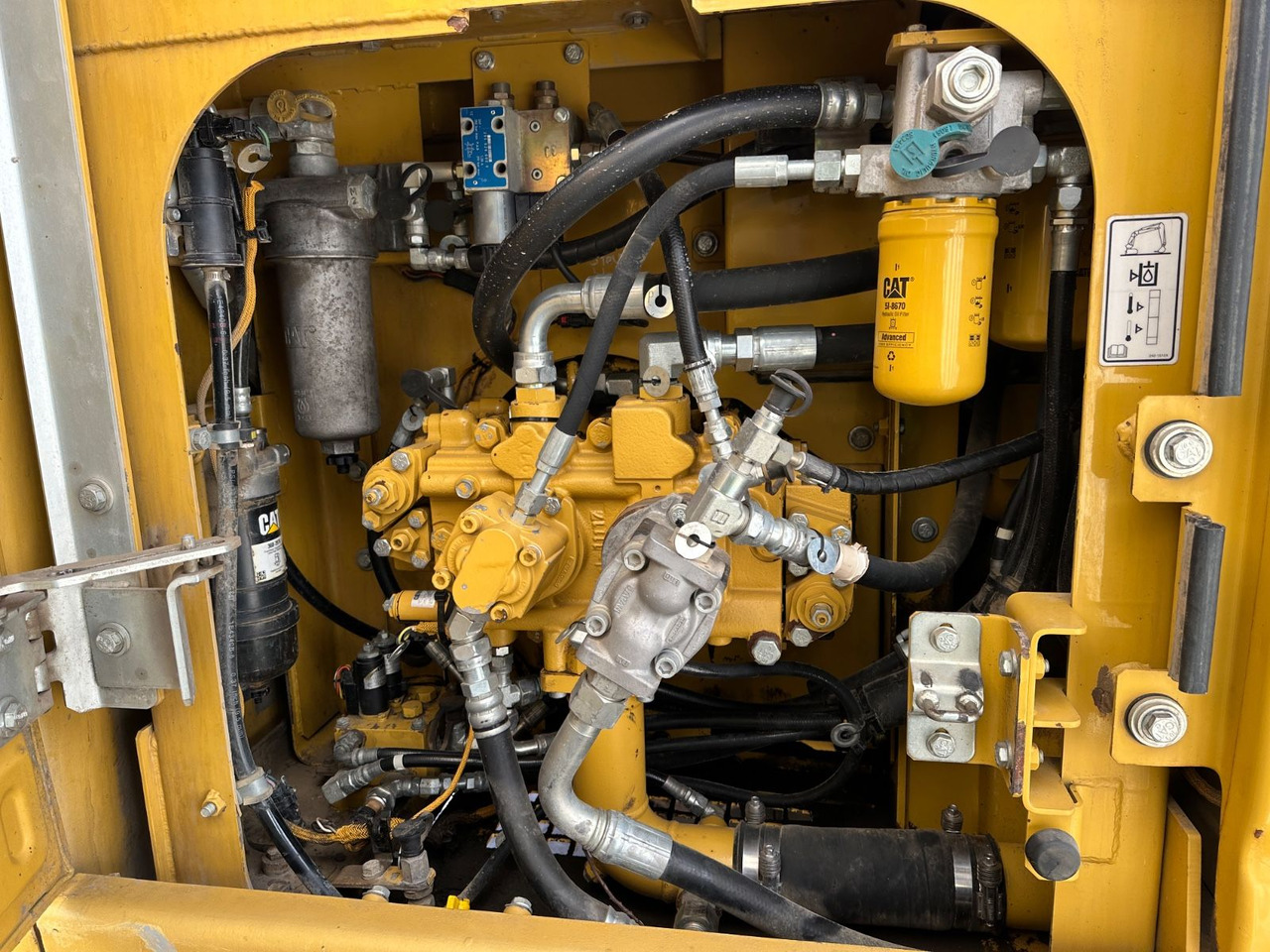 Rupsgraafmachine CAT 316EL / 2011 BJ / Deutsche Maschine: afbeelding 13
