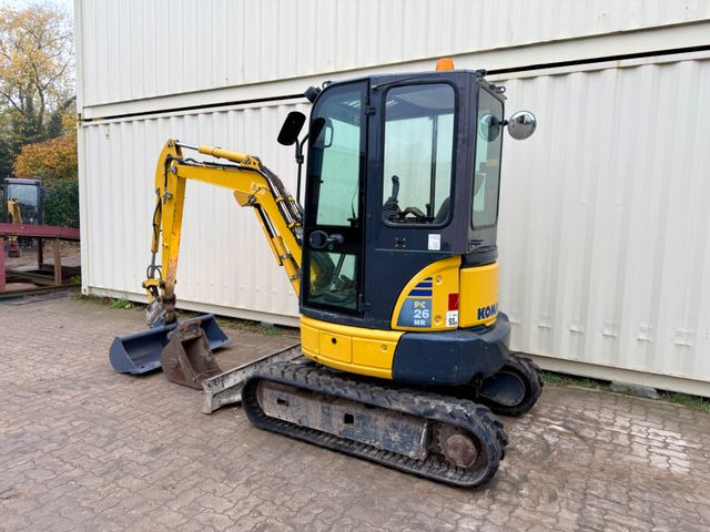 Komatsu PC26MR-3 / 2020 BJ / 2 x Löffel - Minigraafmachine: afbeelding 3 Komatsu PC26MR-3 / 2020 BJ / 2 x Löffel - Minigraafmachine: afbeelding 3