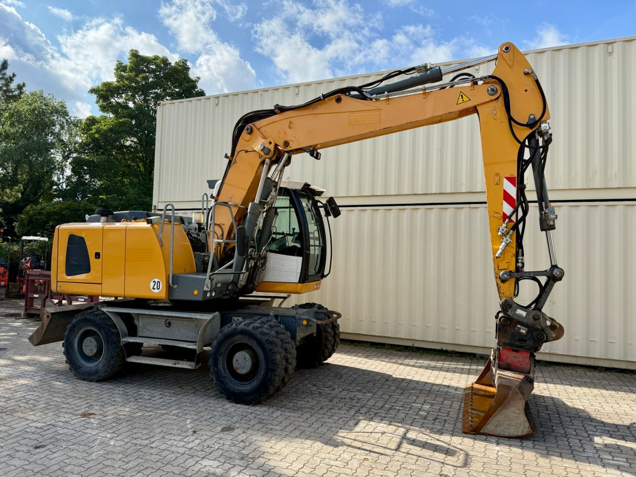 Liebherr A916 / Deutsche Maschine / Löffel + Greifer - Mobiele graafmachine: afbeelding 4 Liebherr A916 / Deutsche Maschine / Löffel + Greifer - Mobiele graafmachine: afbeelding 4