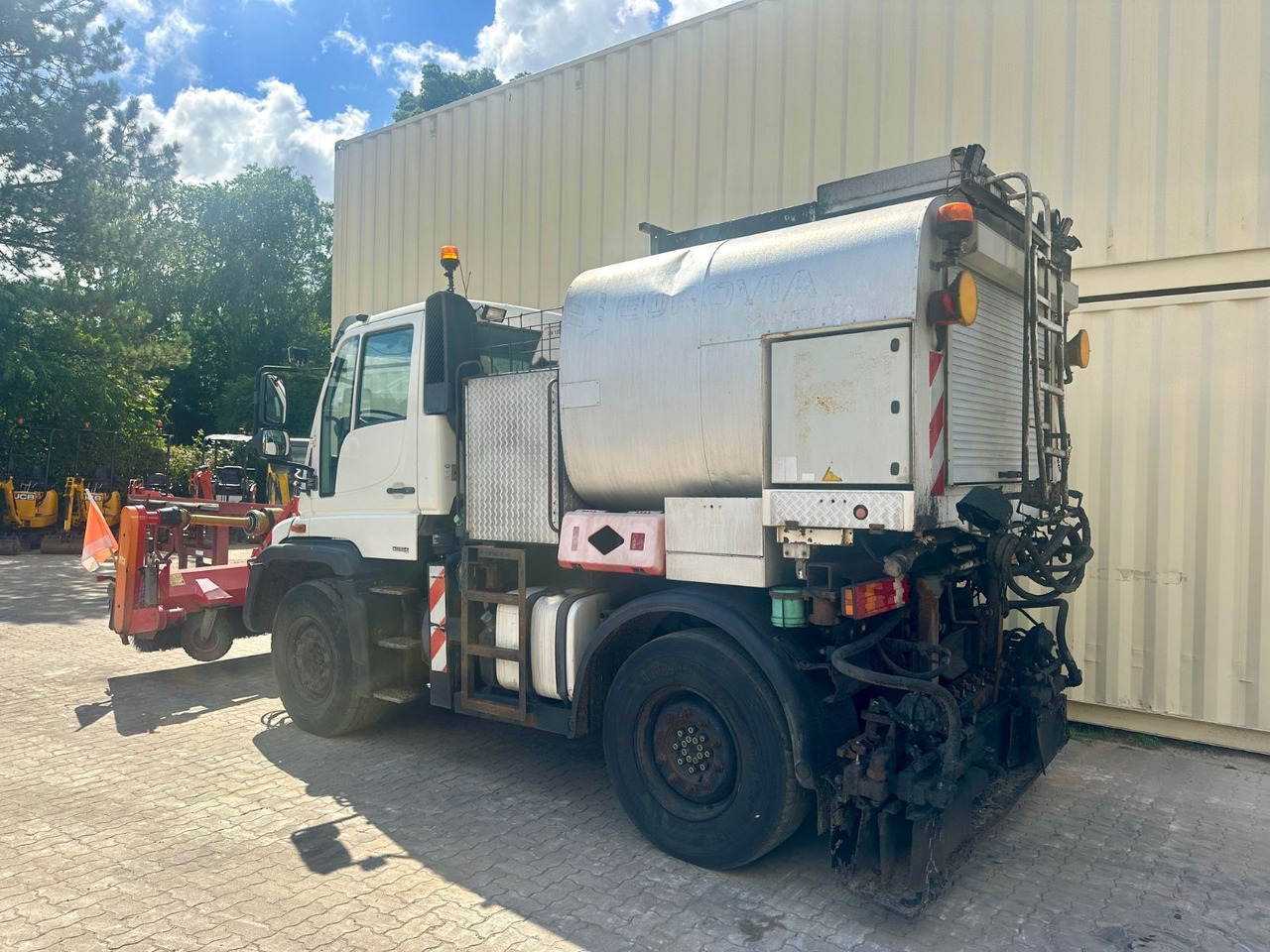 Unimog U400 Schäfer-Technic Bitum/Asphalt / TÜV 02/2026 - Asfaltmachine: afbeelding 3 Unimog U400 Schäfer-Technic Bitum/Asphalt / TÜV 02/2026 - Asfaltmachine: afbeelding 3