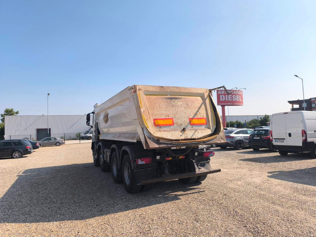 MAN TGS 41.420 MEILLER KIPPER - Portaalarmsysteem vrachtwagen: afbeelding 5 MAN TGS 41.420 MEILLER KIPPER - Portaalarmsysteem vrachtwagen: afbeelding 5