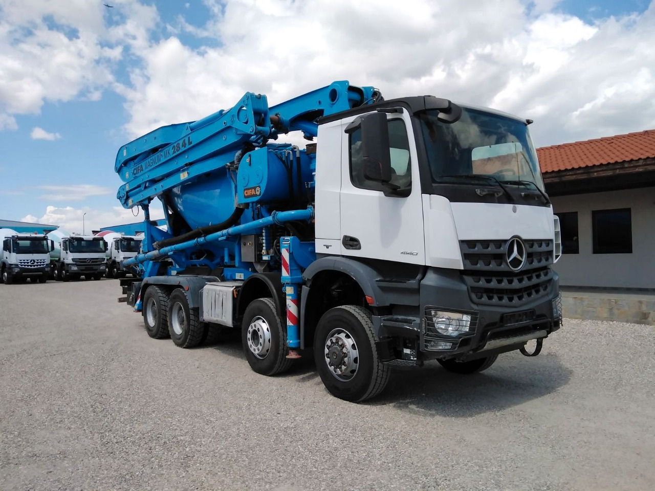 Mercedes-Benz AROCS 4140 CIFA MAGNUM MK28.4L 8X6 - Betonpomp: afbeelding 1 Mercedes-Benz AROCS 4140 CIFA MAGNUM MK28.4L 8X6 - Betonpomp: afbeelding 1