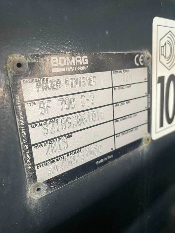 BOMAG IT BF 700 C-2 S500 Stage IV/Tier 4f - Asfaltafwerkmachine: afbeelding 2 BOMAG IT BF 700 C-2 S500 Stage IV/Tier 4f - Asfaltafwerkmachine: afbeelding 2