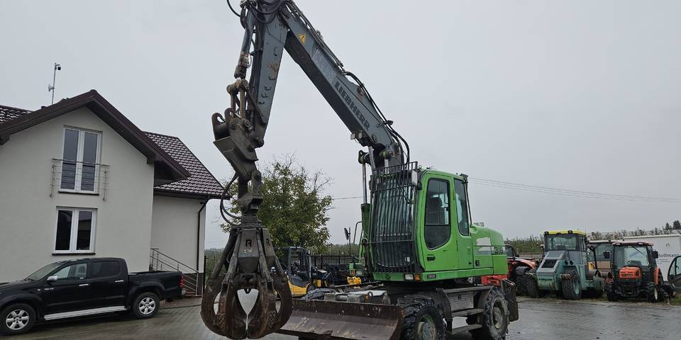 Koparka kołowa Liebherr A 316 Litronic chwytak podpory pług - Mobiele graafmachine: afbeelding 2 Koparka kołowa Liebherr A 316 Litronic chwytak podpory pług - Mobiele graafmachine: afbeelding 2