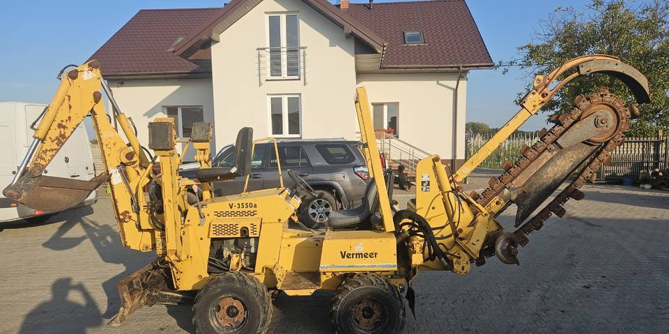 Koparka łańcuchowa Vermeer V3550 przesuw ramie kopiące pług - Sleuvengraver: afbeelding 1 Koparka łańcuchowa Vermeer V3550 przesuw ramie kopiące pług - Sleuvengraver: afbeelding 1