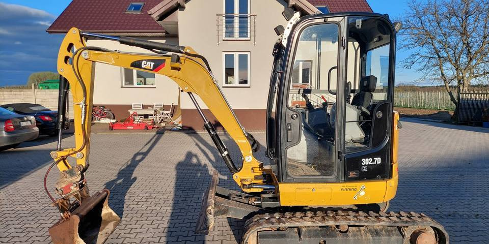 Minikoparka Caterpillar CAT 302.7D CR - Rupsgraafmachine: afbeelding 1 Minikoparka Caterpillar CAT 302.7D CR - Rupsgraafmachine: afbeelding 1