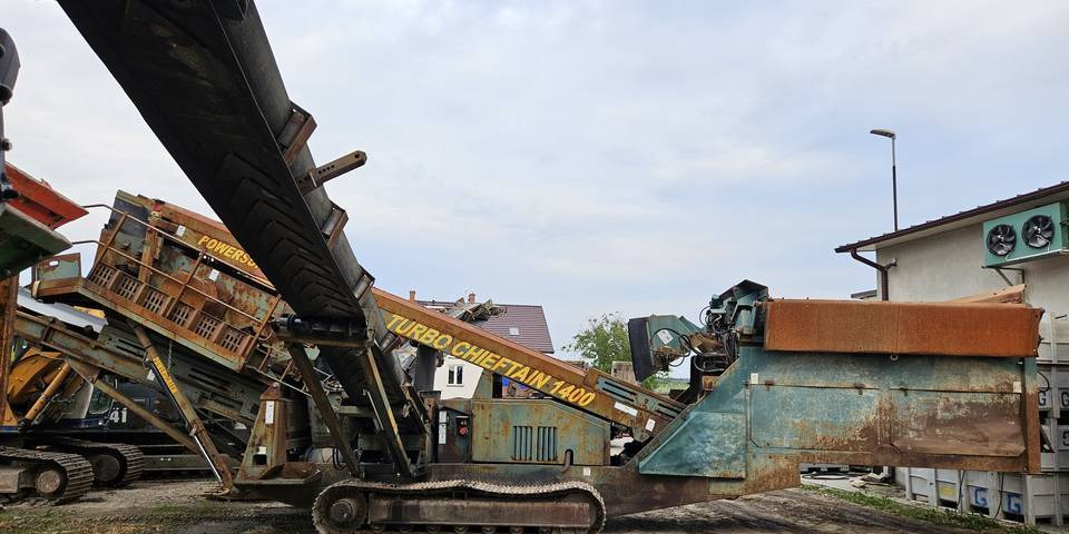 Przesiewacz mobilny Powerscreen Chieftain 1400 rozdrabniacz wibrokrata - Zeefinstallatie: afbeelding 5 Przesiewacz mobilny Powerscreen Chieftain 1400 rozdrabniacz wibrokrata - Zeefinstallatie: afbeelding 5